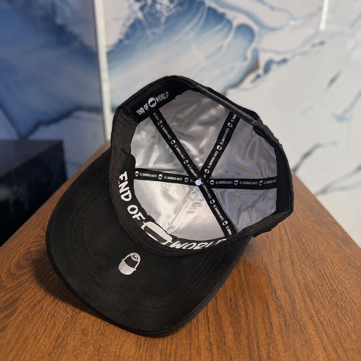 Barbas Hats Black Stars