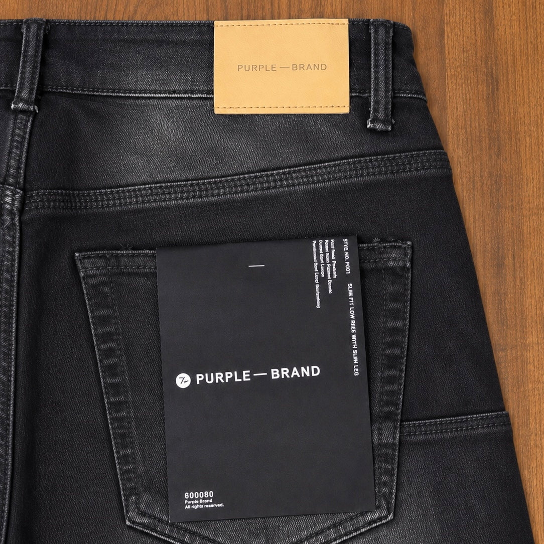 Jean Denim Purple Negro