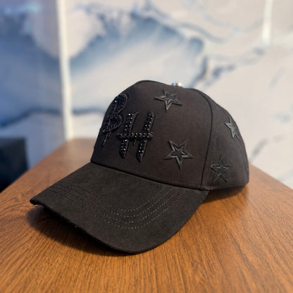 Barbas Hats Black Stars